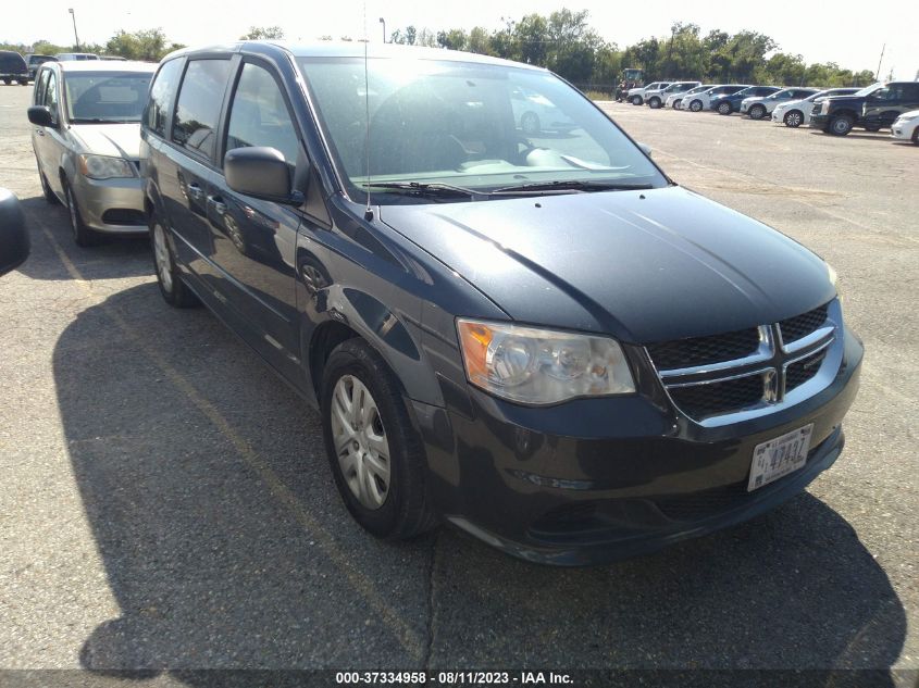 2014 DODGE GRAND CARAVAN SE - 2C4RDGBG2ER390238