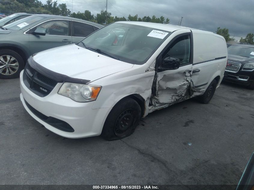 2013 RAM CARGO VAN TRADESMAN 2C4JRGAG9DR518361