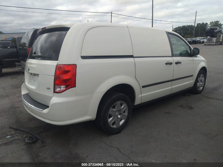 2013 RAM CARGO VAN TRADESMAN 2C4JRGAG9DR518361