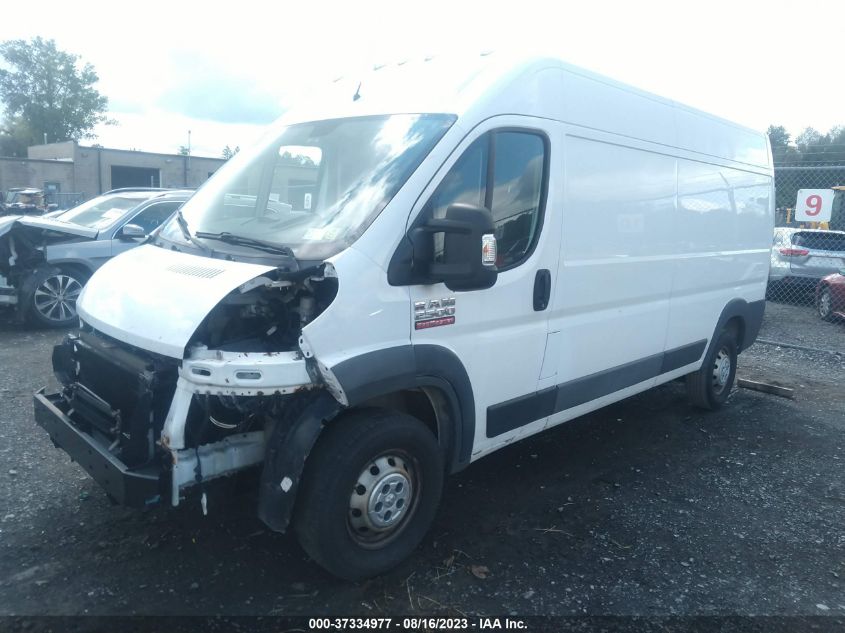 2016 RAM PROMASTER 2500 HIGH ROOF 3C6TRVDGXGE128908