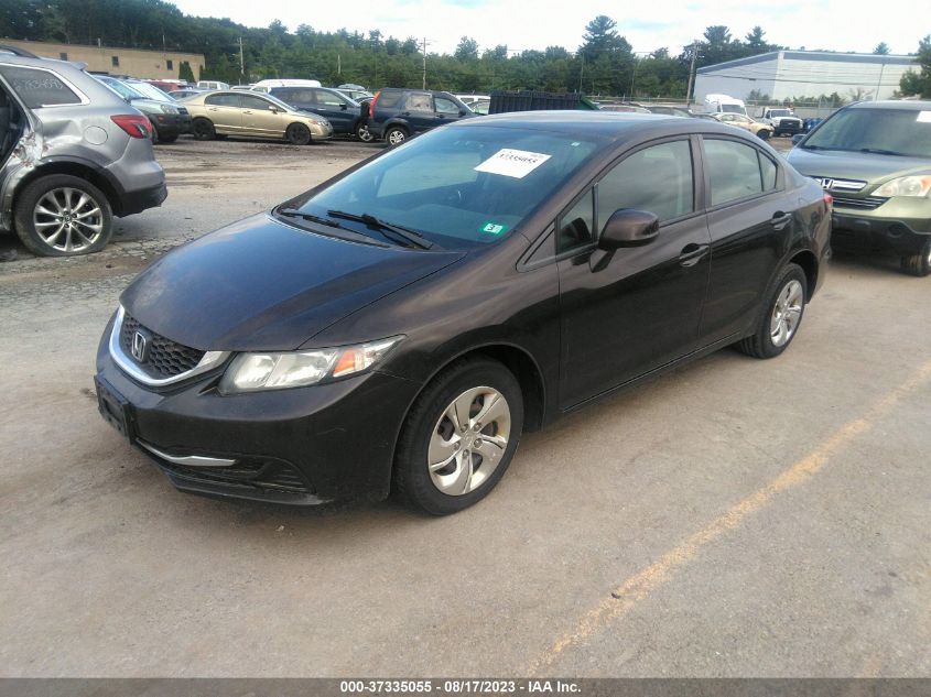 2013 HONDA CIVIC SDN LX - 2HGFB2F55DH576799