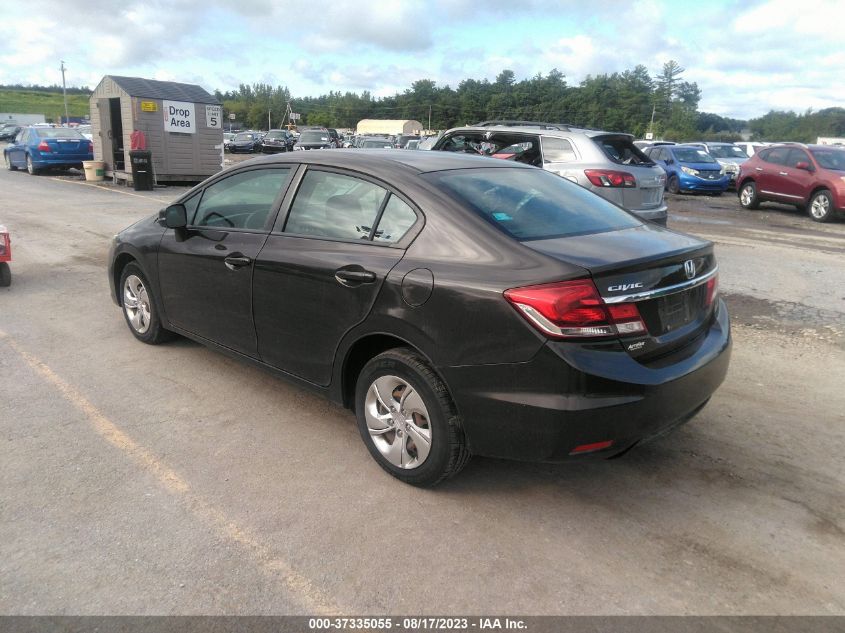 2013 HONDA CIVIC SDN LX - 2HGFB2F55DH576799