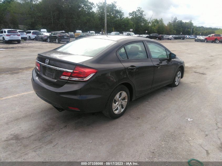 2013 HONDA CIVIC SDN LX - 2HGFB2F55DH576799