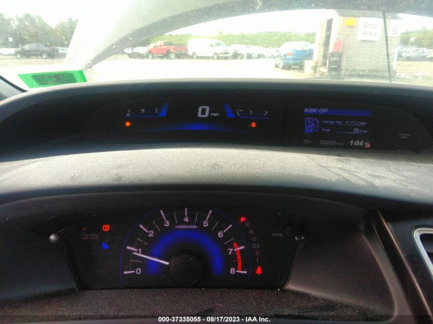 2013 HONDA CIVIC SDN LX - 2HGFB2F55DH576799