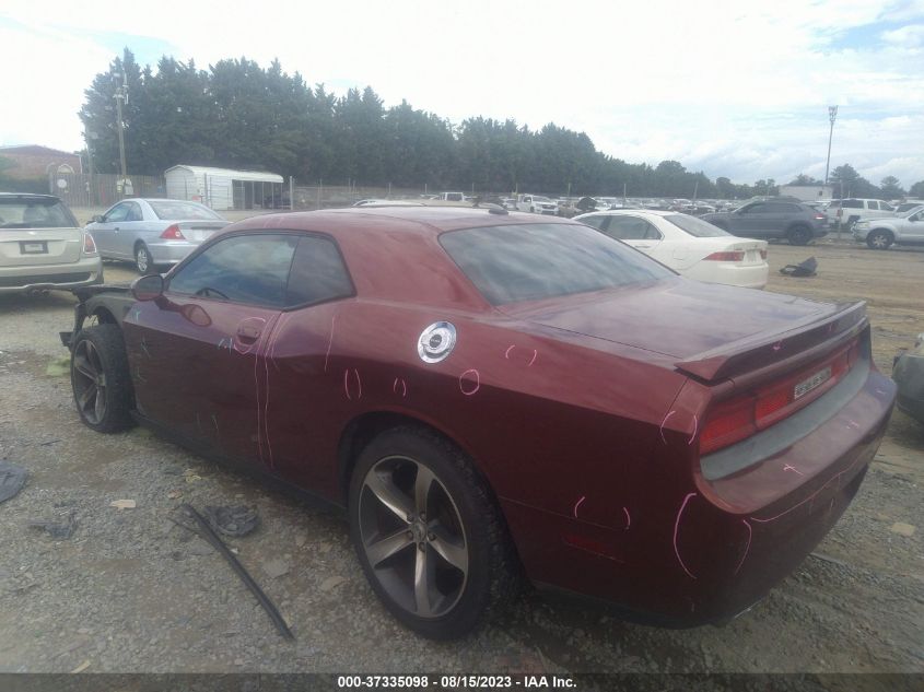 2014 DODGE CHALLENGER SXT 100TH ANNIVERSARY - 2C3CDYAG9EH310800