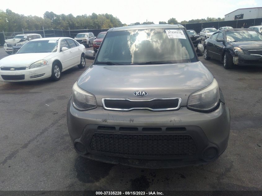 2014 KIA SOUL BASE - KNDJN2A24E7044311