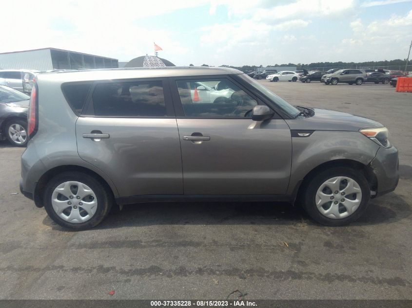 2014 KIA SOUL BASE - KNDJN2A24E7044311