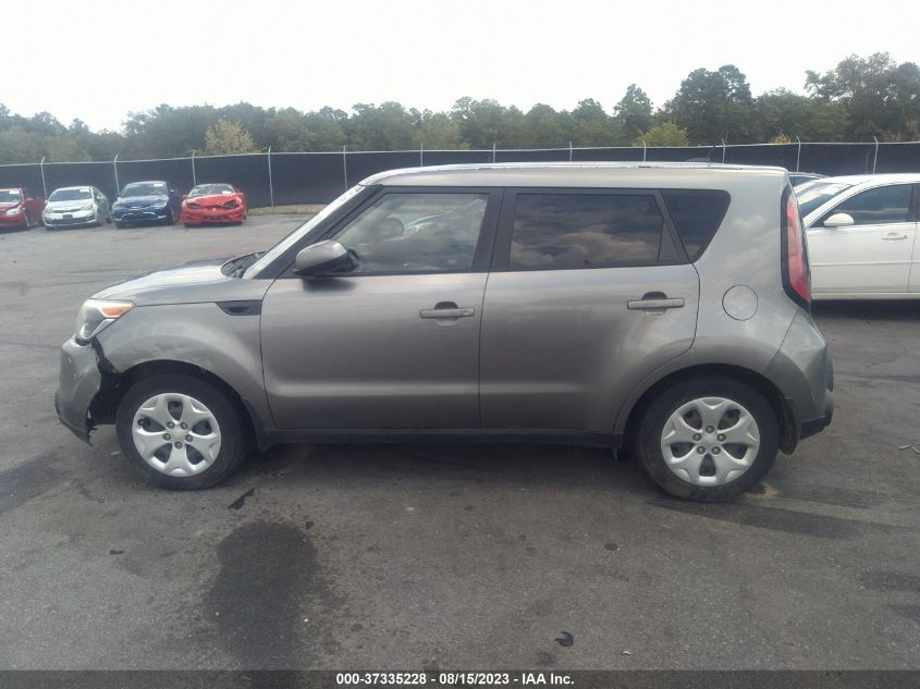 2014 KIA SOUL BASE - KNDJN2A24E7044311