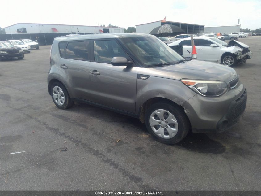2014 KIA SOUL BASE - KNDJN2A24E7044311