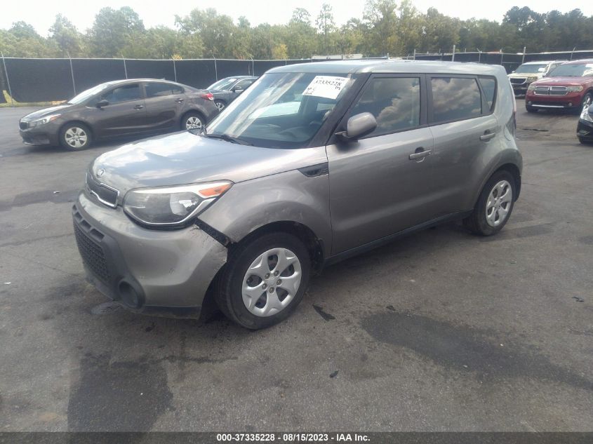 2014 KIA SOUL BASE - KNDJN2A24E7044311