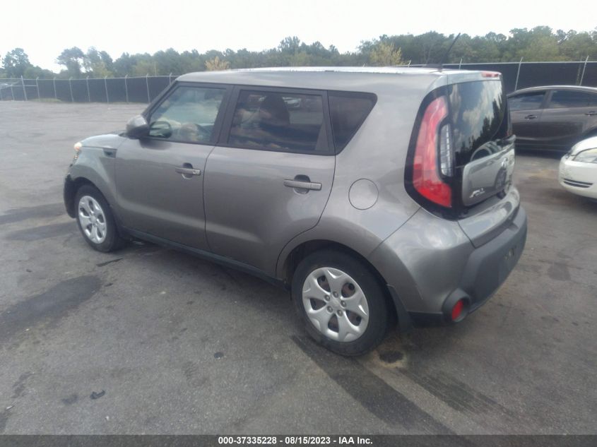 2014 KIA SOUL BASE - KNDJN2A24E7044311