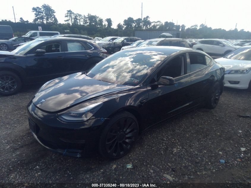 2021 TESLA MODEL 3 PERFORMANCE - 5YJ3E1EC9MF049440