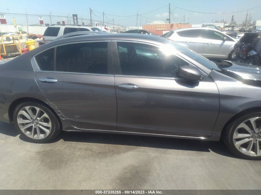 2014 HONDA ACCORD SEDAN SPORT - 1HGCR2F54EA204949