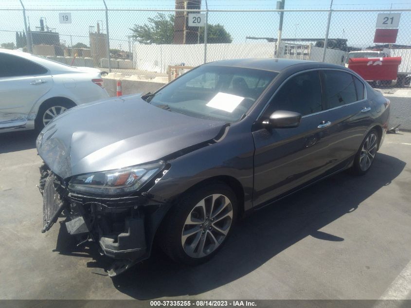 2014 HONDA ACCORD SEDAN SPORT - 1HGCR2F54EA204949