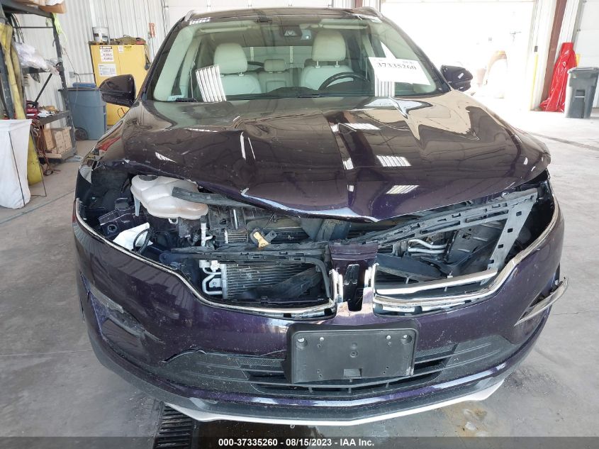 2015 LINCOLN MKC - 5LMTJ2AHXFUJ10283