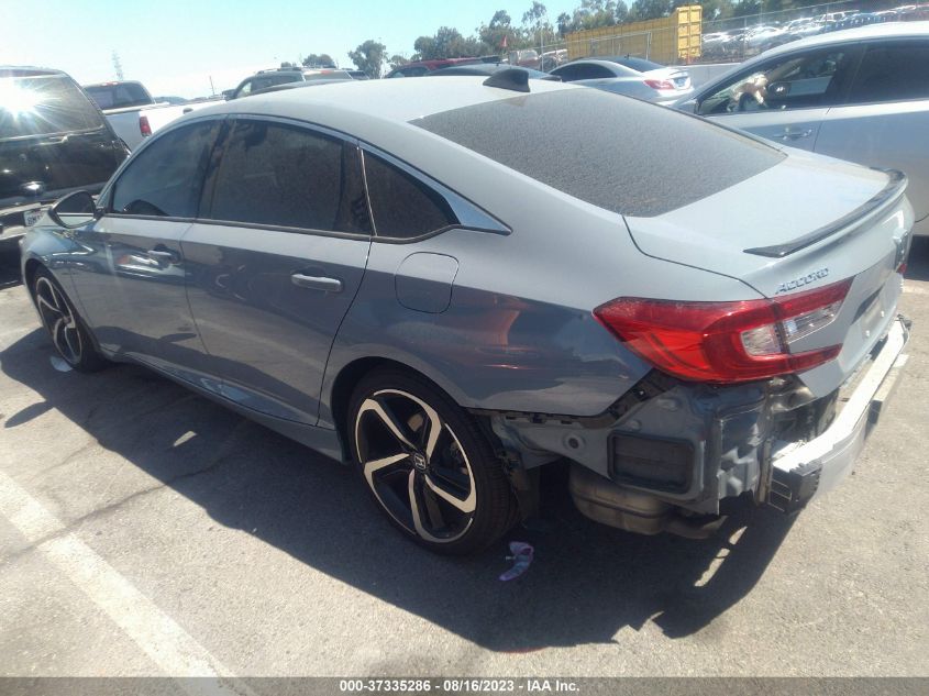 2021 HONDA ACCORD SEDAN SPORT SE - 1HGCV1F43MA084444