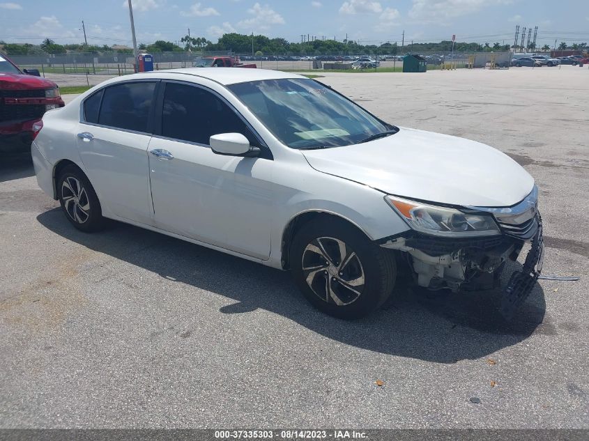 2016 HONDA ACCORD SEDAN LX - 1HGCR2F33GA194741