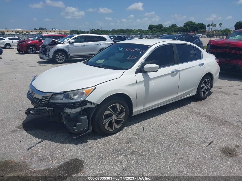 2016 HONDA ACCORD SEDAN LX - 1HGCR2F33GA194741