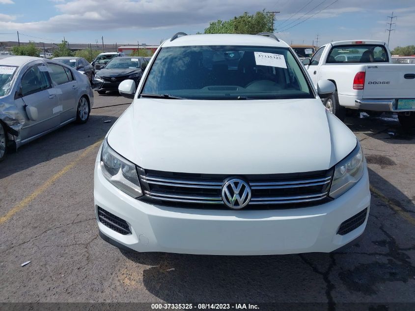 2015 VOLKSWAGEN TIGUAN S - WVGBV7AX2FW611423