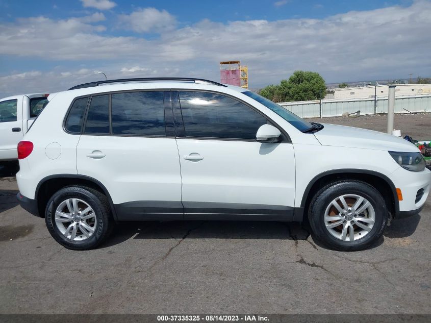 2015 VOLKSWAGEN TIGUAN S - WVGBV7AX2FW611423