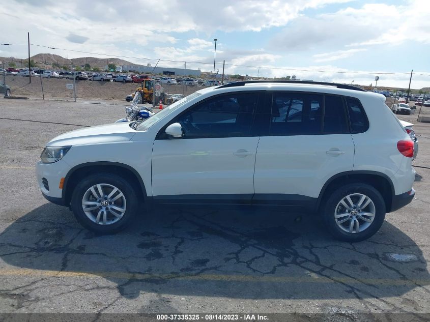 2015 VOLKSWAGEN TIGUAN S - WVGBV7AX2FW611423