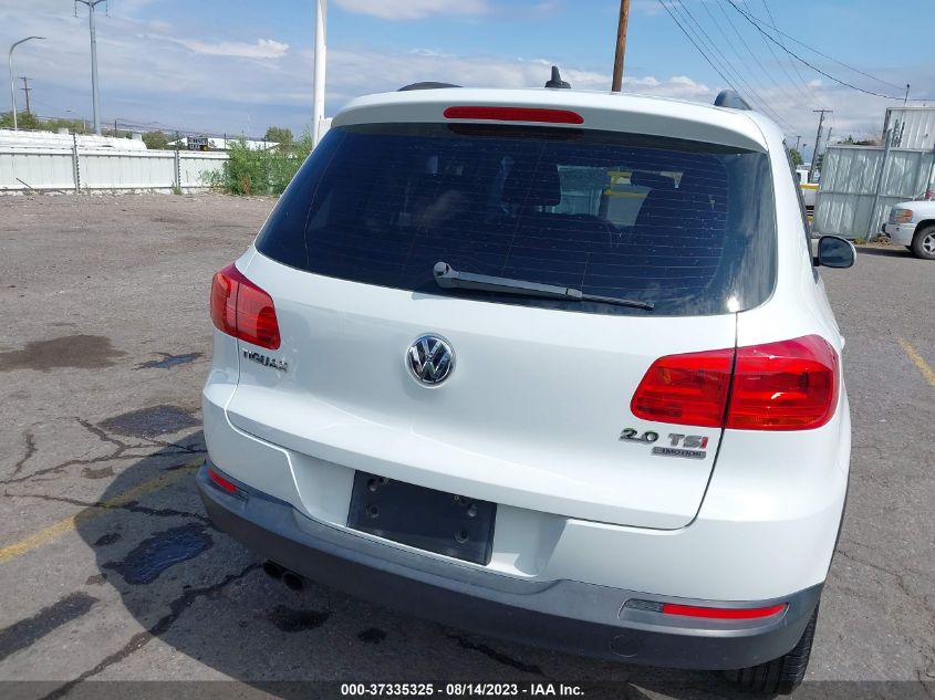 2015 VOLKSWAGEN TIGUAN S - WVGBV7AX2FW611423