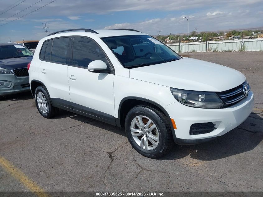 2015 VOLKSWAGEN TIGUAN S - WVGBV7AX2FW611423