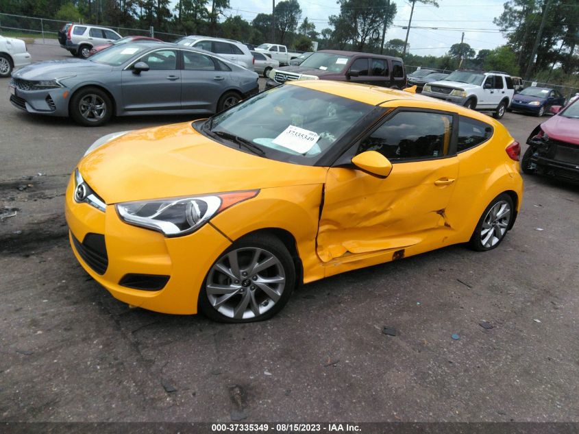 2016 HYUNDAI VELOSTER - KMHTC6AD2GU272783