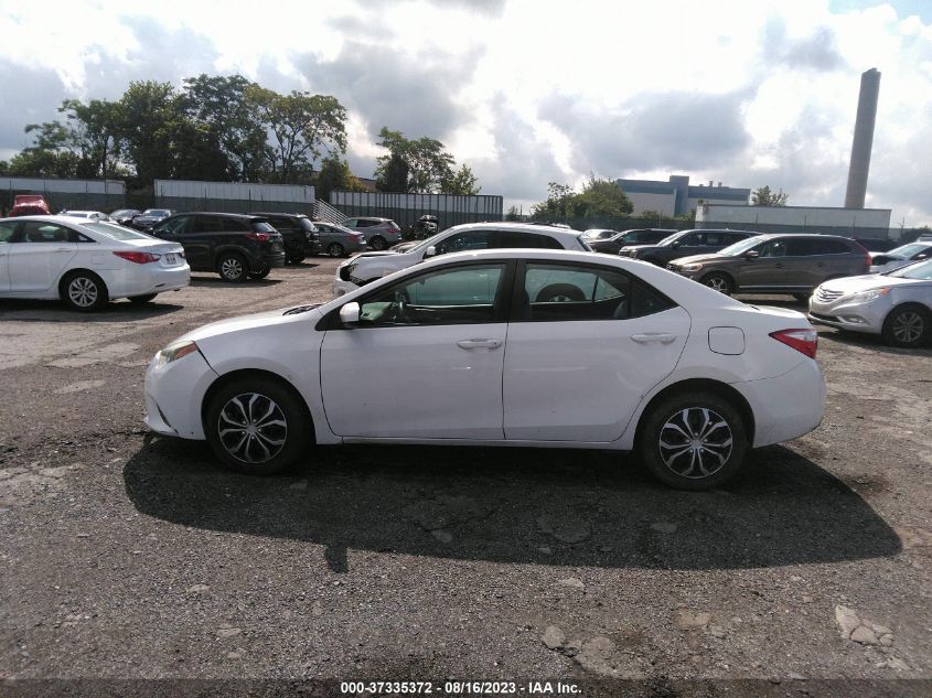 2015 TOYOTA COROLLA L/LE/LE PLS/PRM/S/S PLS - 2T1BURHE4FC313181