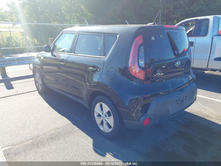 2014 KIA SOUL BASE - KNDJN2A26E7709239
