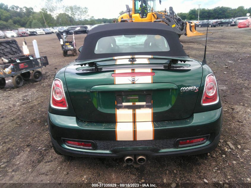 2015 MINI COOPER ROADSTER S WMWSY3C57FT595671