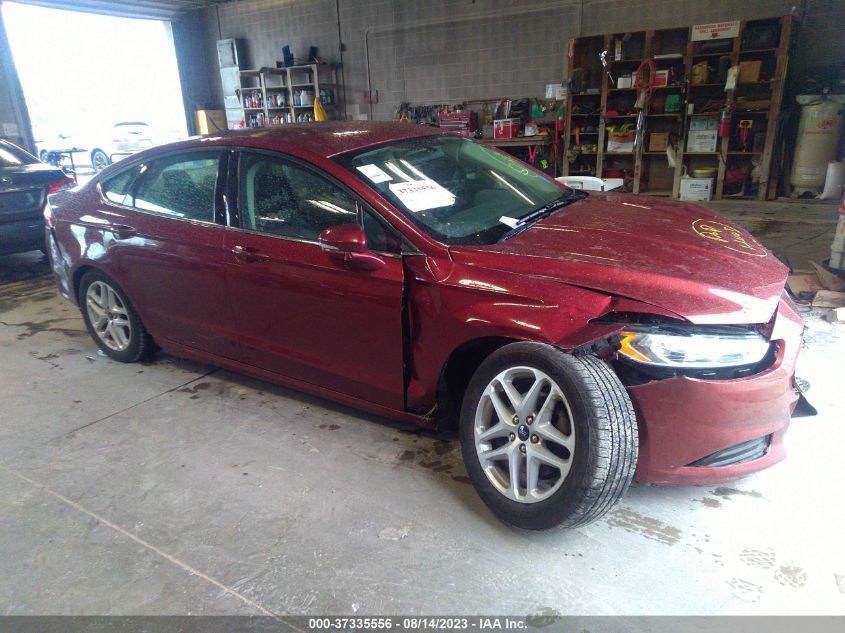 2014 FORD FUSION SE - 3FA6P0HD5ER297051