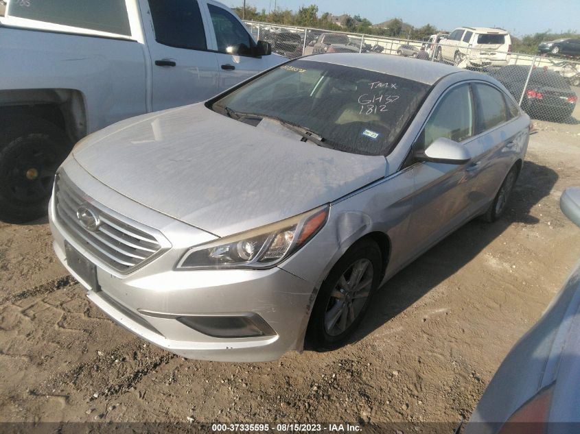 2016 HYUNDAI SONATA 2.4L SE - 5NPE24AF7GH371812