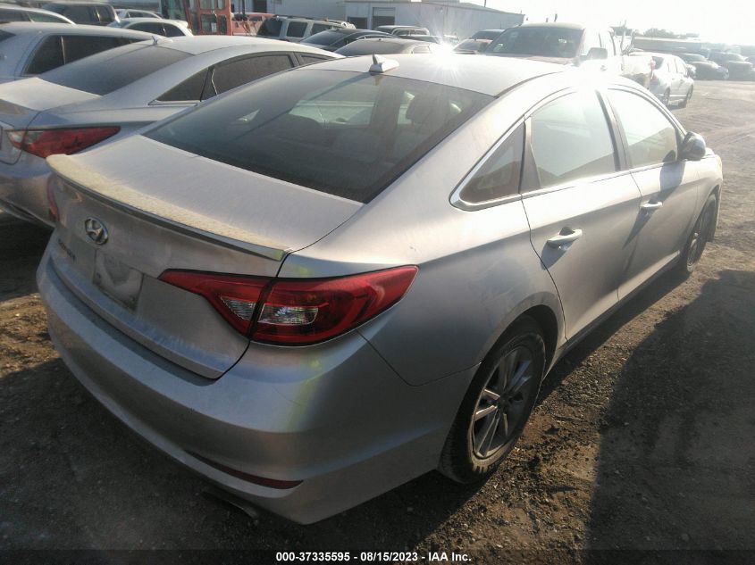 2016 HYUNDAI SONATA 2.4L SE - 5NPE24AF7GH371812