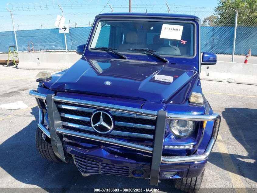 2013 MERCEDES-BENZ G-CLASS G 550 WDCYC3HFXDX202842