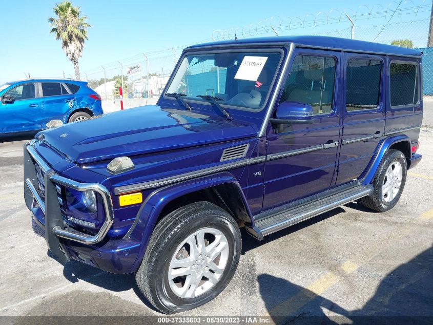 2013 MERCEDES-BENZ G-CLASS G 550 WDCYC3HFXDX202842