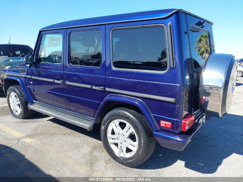 2013 MERCEDES-BENZ G-CLASS G 550 WDCYC3HFXDX202842