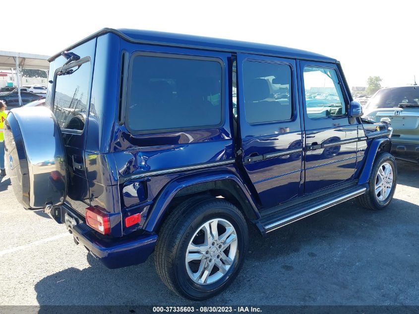 2013 MERCEDES-BENZ G-CLASS G 550 WDCYC3HFXDX202842