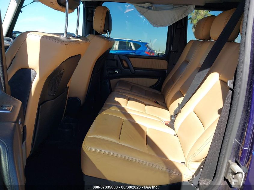 2013 MERCEDES-BENZ G-CLASS G 550 WDCYC3HFXDX202842