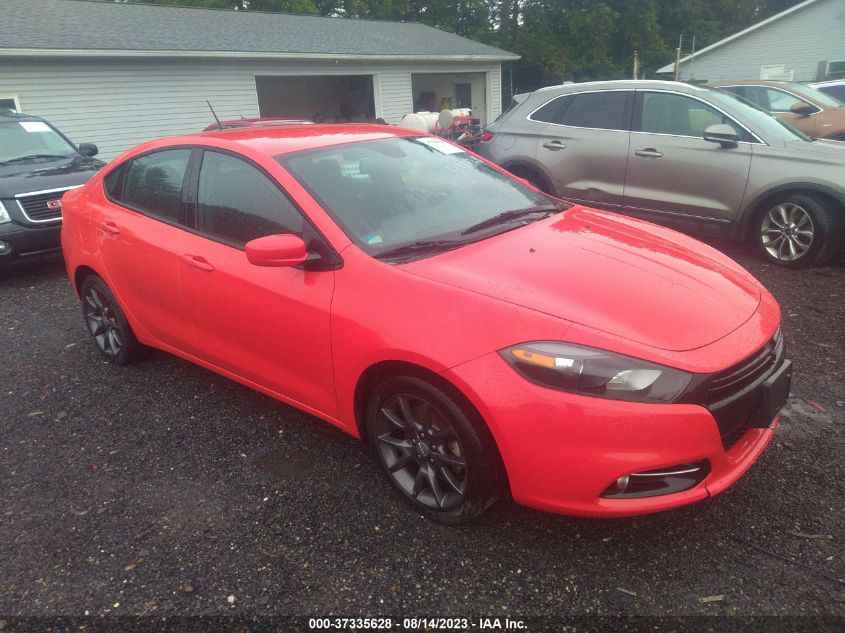 2016 DODGE DART SXT - 1C3CDFBB6GD635542