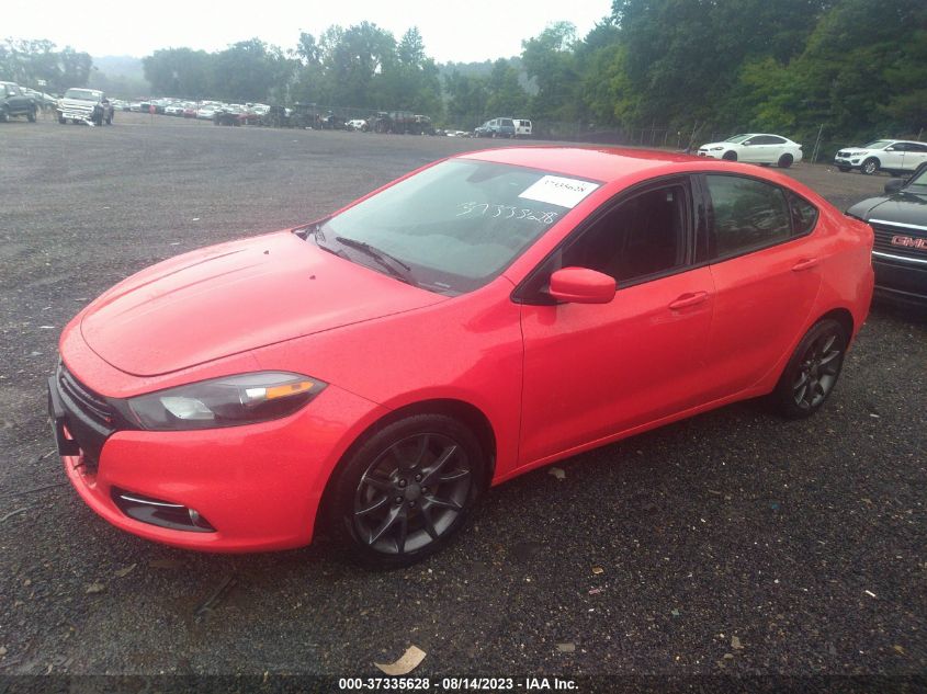 2016 DODGE DART SXT - 1C3CDFBB6GD635542