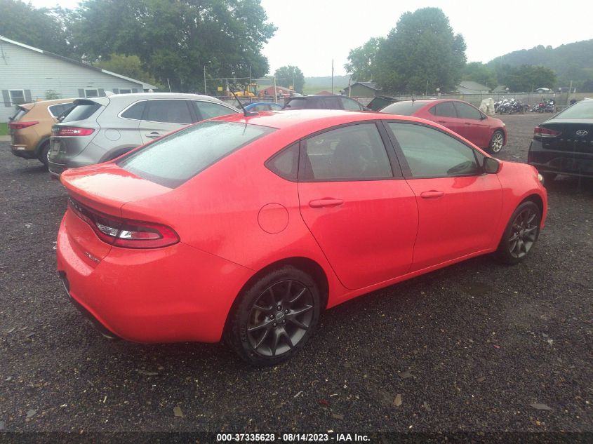 2016 DODGE DART SXT - 1C3CDFBB6GD635542