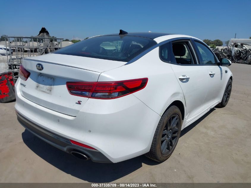 2018 KIA OPTIMA S - 5XXGT4L39JG245463