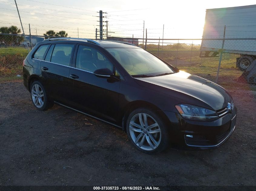 2015 VOLKSWAGEN GOLF SPORTWAGEN TDI SEL - 3VWCA7AU2FM500281