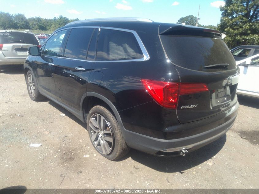 2017 HONDA PILOT TOURING - 5FNYF6H9XHB086650