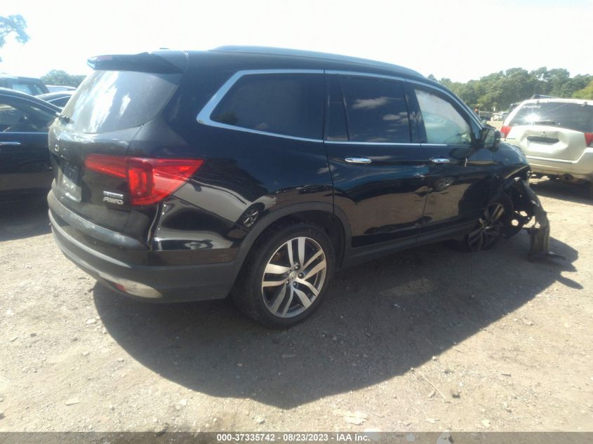 2017 HONDA PILOT TOURING - 5FNYF6H9XHB086650