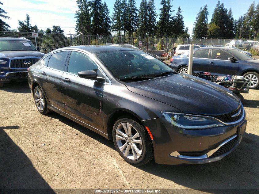 2015 CHRYSLER 200 LIMITED - 1C3CCCAB1FN616182