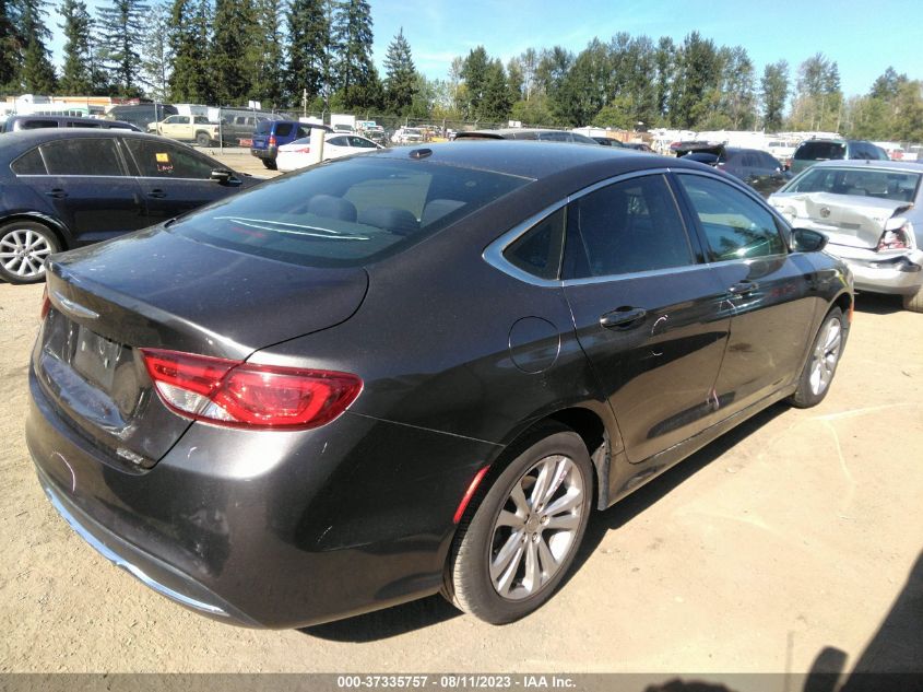2015 CHRYSLER 200 LIMITED - 1C3CCCAB1FN616182