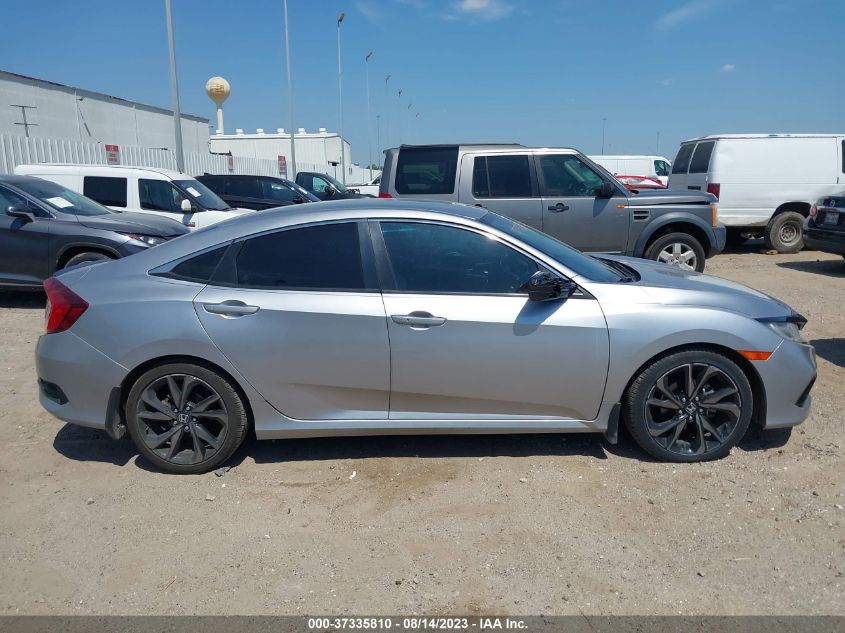 2019 HONDA CIVIC SEDAN SPORT - 19XFC2F86KE000329