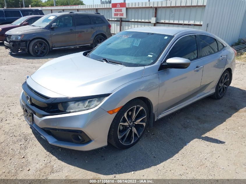 2019 HONDA CIVIC SEDAN SPORT - 19XFC2F86KE000329